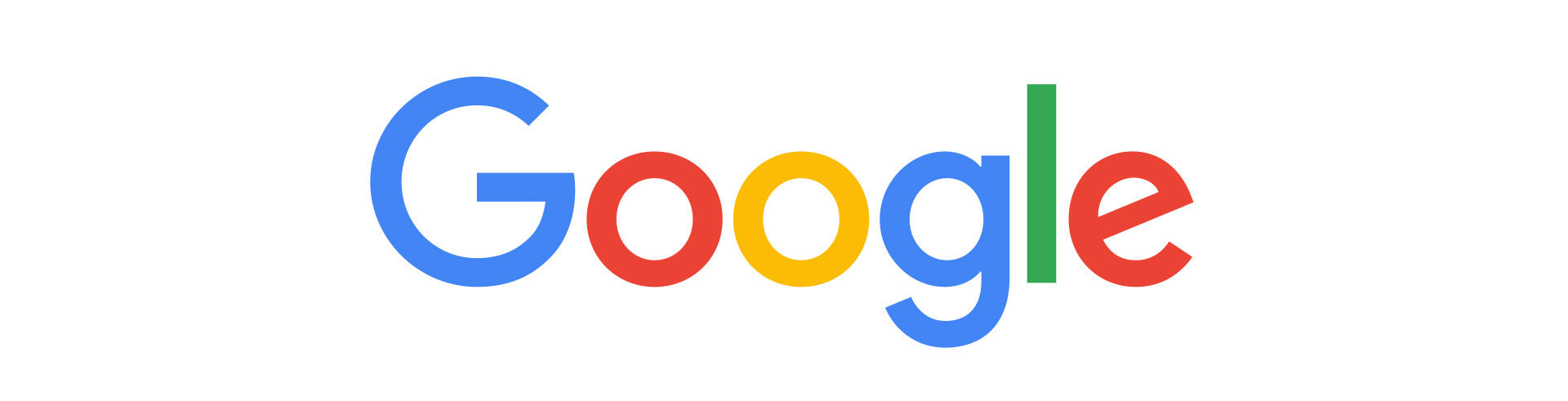The Google logo. The word 